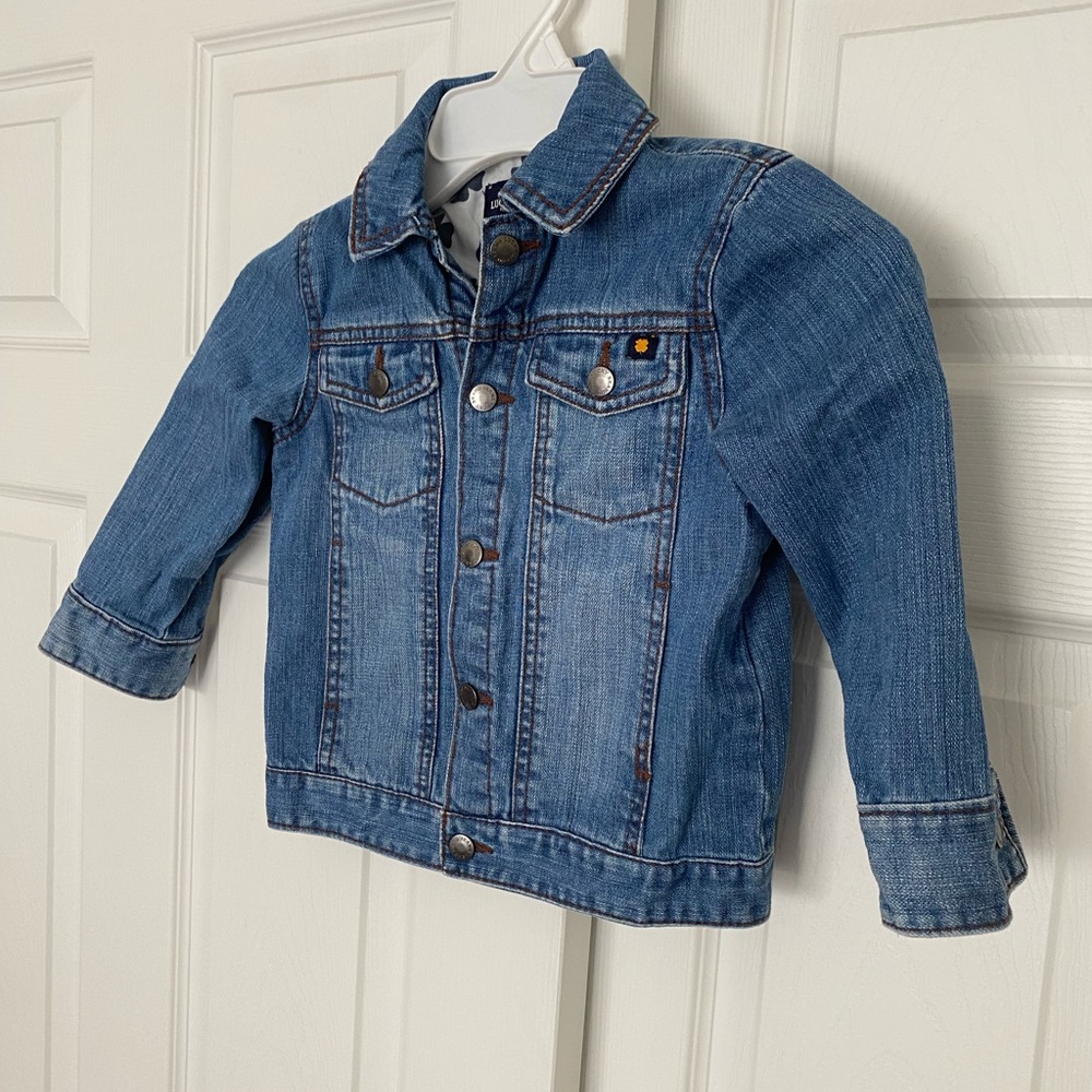 Lucky Brand Denim Jacket, girls size 4t